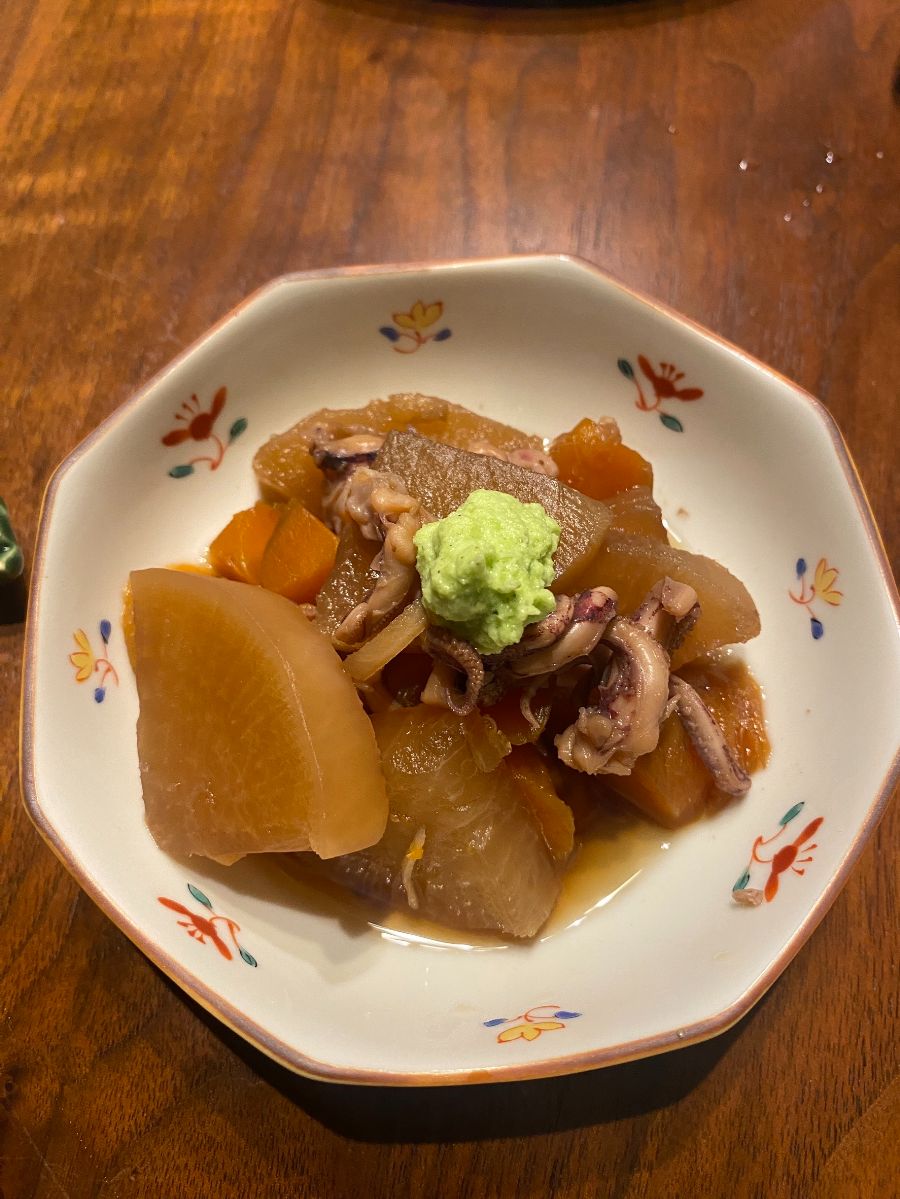 大根と蛸の煮物の写真