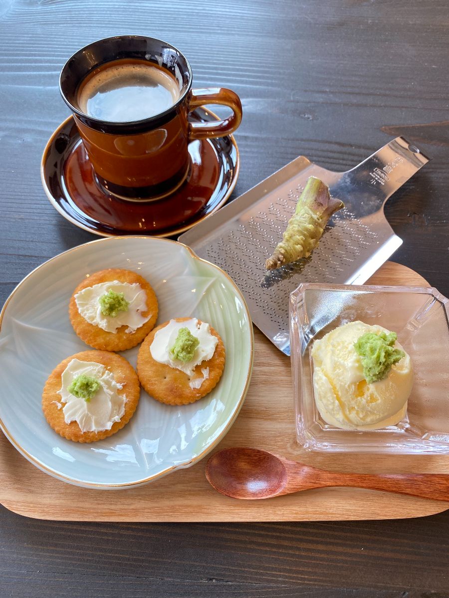 わさびのおやつセットの写真